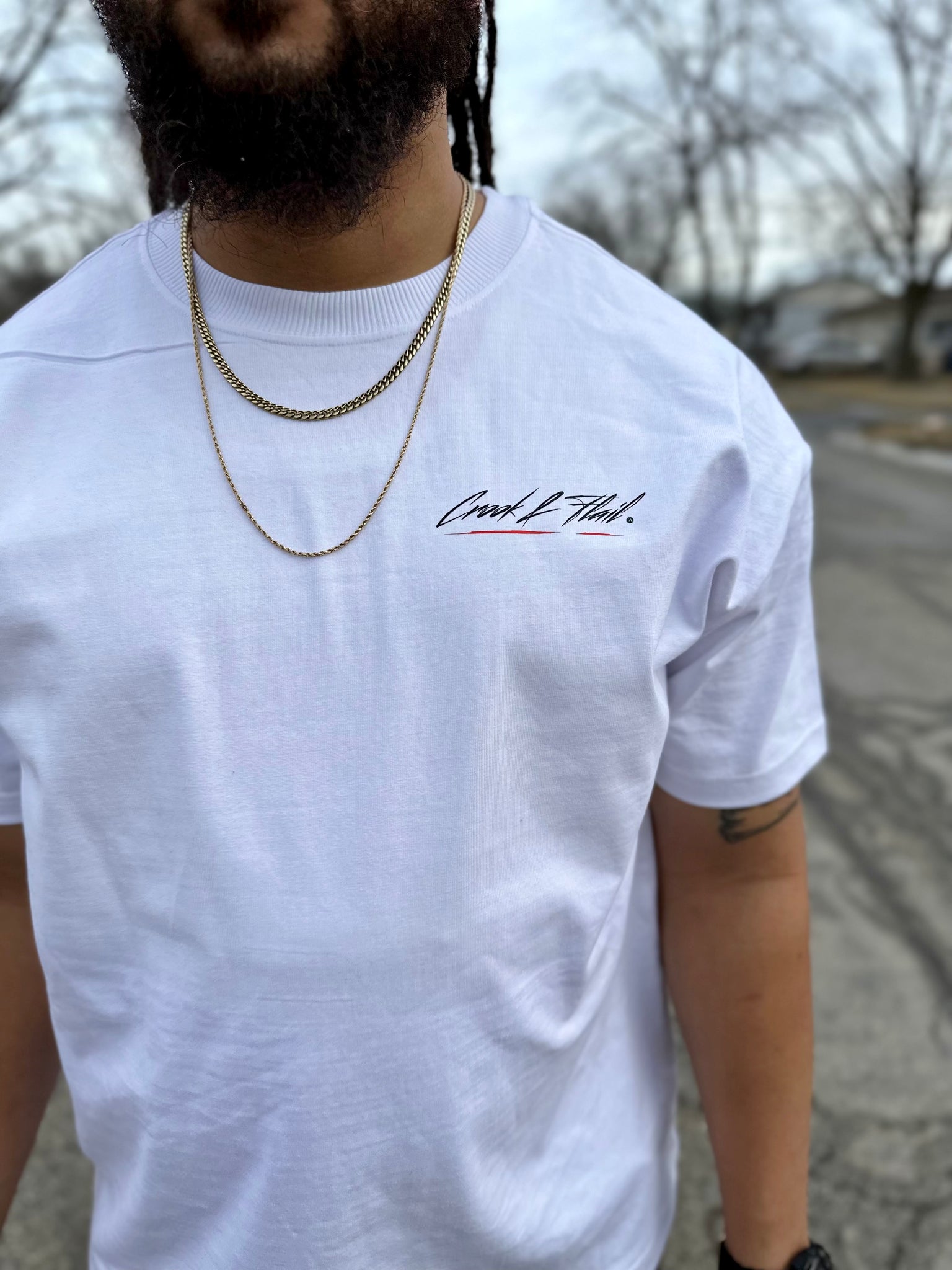 No Halfway Crooks Oversized Tee