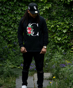 Bouquet Hoodie (Black)